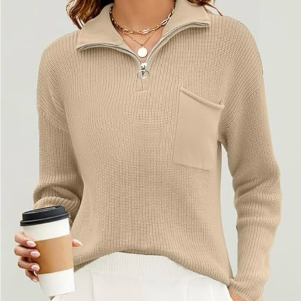Softome 1/4 Zip Sweater